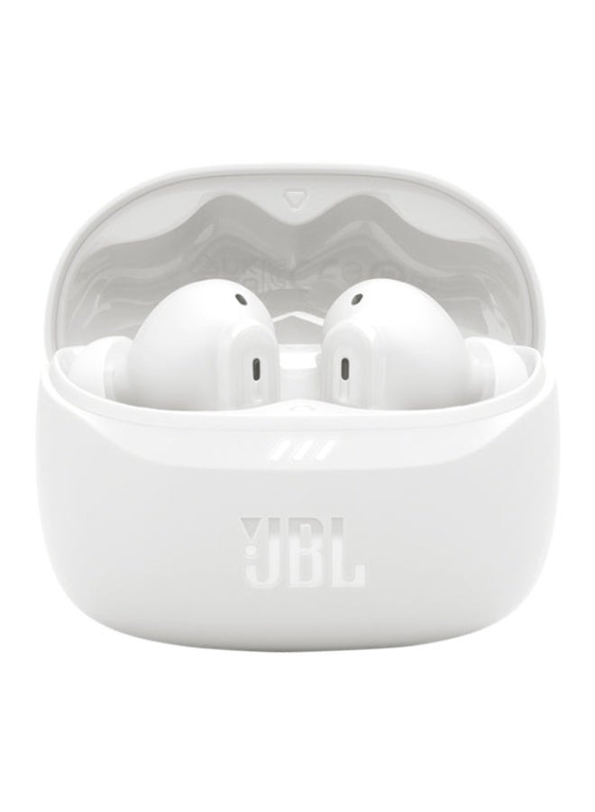 جي بي إل سماعات أذن لاسلكية حقيقية JBL Tune Beam 2، بمحرك ديناميكي 10 مم، صوت جهير نقي مع صوت مكاني، خاصية إلغاء الضوضاء التكيفية، تقنية الصوت المحيطي الذكي، اتصال بلوتوث 5.3، لون أبيض - Image 3